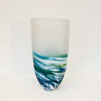 Richard Glass – Tall Seaspray Vase