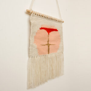 Sarah Platten-Higgins - Woven Bum Wall Hanging