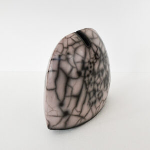 Susan Luker - Smoke Fired Raku Vase