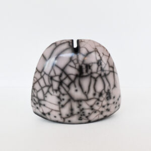 Susan Luker - Smoke Fired Raku Vase