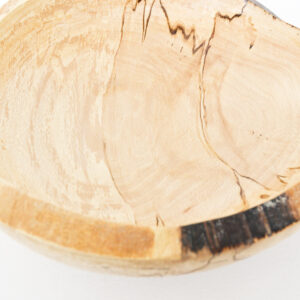 Brian Ivey - Spalted Beech Wooden Bowl