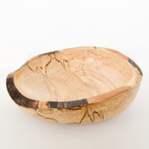 Brian Ivey - Spalted Beech Wooden Bowl - Image 3