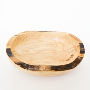 Brian Ivey - Spalted Beech Wooden Bowl - Image 2