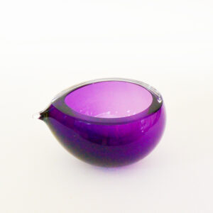 Emmy Palmer - Purple Glass Pip Bowl - Image 4