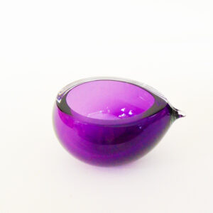 Emmy Palmer - Purple Glass Pip Bowl - Image 2