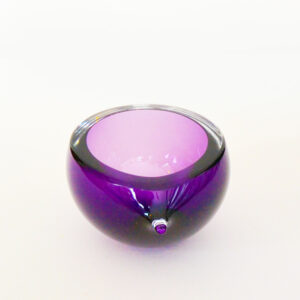 Emmy Palmer - Purple Glass Pip Bowl