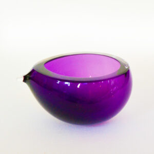 Emmy Palmer - Purple Glass Pip Bowl