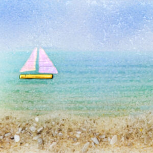 Susan Dare-Williams - Glass Sailing Boat Picture - Image 2