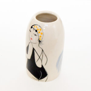 Lucie Sivicka - Wild Swimming Illustrated Small Vase