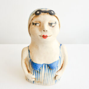 Lucie Sivicka - Lady Swimmer Sculpture - Image 3