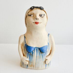 Lucie Sivicka - Lady Swimmer Sculpture