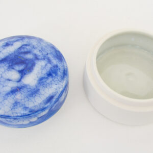 Tim Gee - Blue Lidded Porcelain Pot