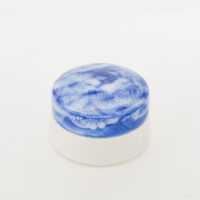 Tim Gee - Blue Lidded Porcelain Pot