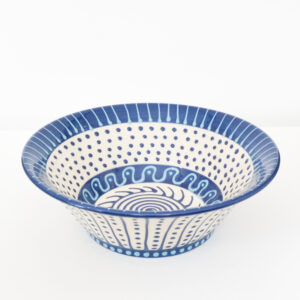 Lincoln Kirby-Bell - Blue Patterned Bowl
