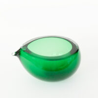 Emmy Palmer - Emerald Glass Pip Bowl