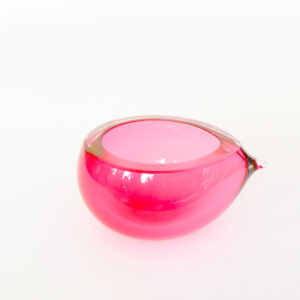 Emmy Palmer - Ruby Glass Pip Bowl