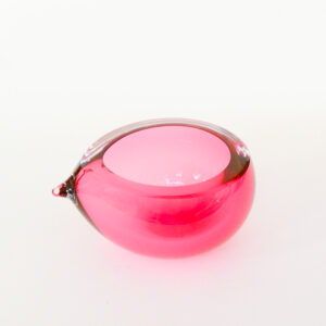 Emmy Palmer - Ruby Glass Pip Bowl - Image 2