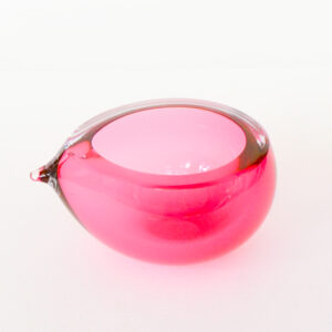 Emmy Palmer - Ruby Glass Pip Bowl