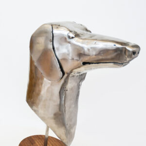 Mike Tucker - Stainless Steel Dog Sculpture