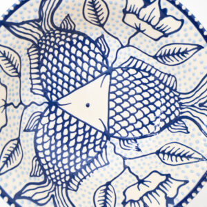 Lincoln Kirby-Bell - Large Fish Design Bowl - Image 2