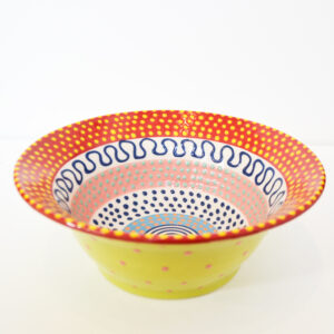 Lincoln Kirby-Bell - Red Patterned Bowl