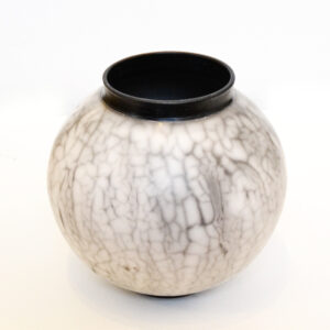 Abi Higgins - Raku Moon Jar - Image 4