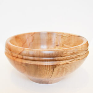 Brian Ivey - Wooden Spalted Beech Bowl