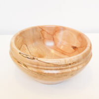 Brian Ivey - Wooden Spalted Beech Bowl