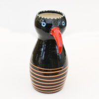 Lincoln Kirby-Bell - Cornish Chough Bird Vase