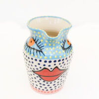 Lincoln Kirby-Bell - Patterned face Vase