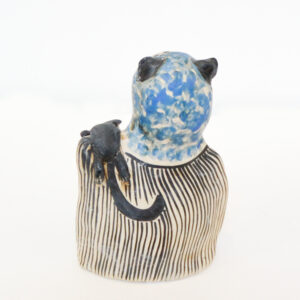 Lucie Sivicka - Person with Cat Sculpture - Image 6