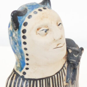 Lucie Sivicka - Person with Cat Sculpture - Image 5