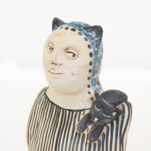 Lucie Sivicka - Person with Cat Sculpture - Image 4