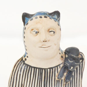 Lucie Sivicka - Person with Cat Sculpture - Image 3