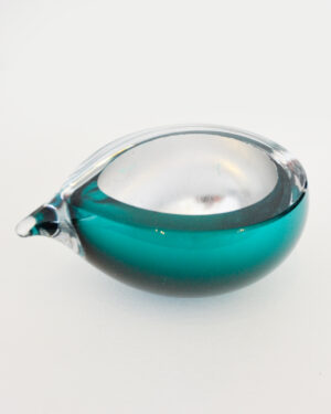 Emmy Palmer - Logoon Glass and Silver Pip Bowl