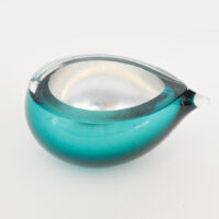 Emmy Palmer - Logoon Glass and Silver Pip Bowl
