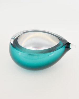 Emmy Palmer - Logoon Glass and Silver Pip Bowl