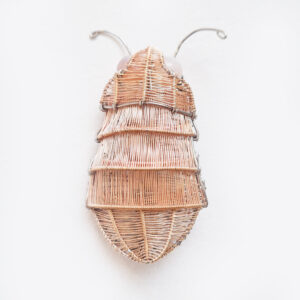 Kate Packer - Wire Beetle Brooch - Image 2