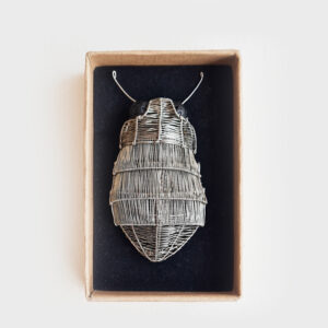 Kate Packer - Wire Beetle Brooch - Image 3