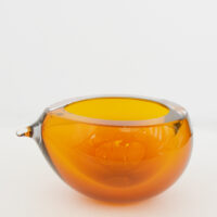 Emmy Palmer - Golden Glass Pip Bowl